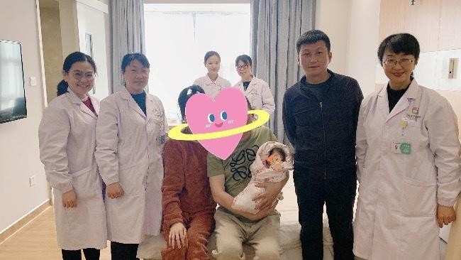 第一位宝妈入住江西省妇幼保健院康成月子中心